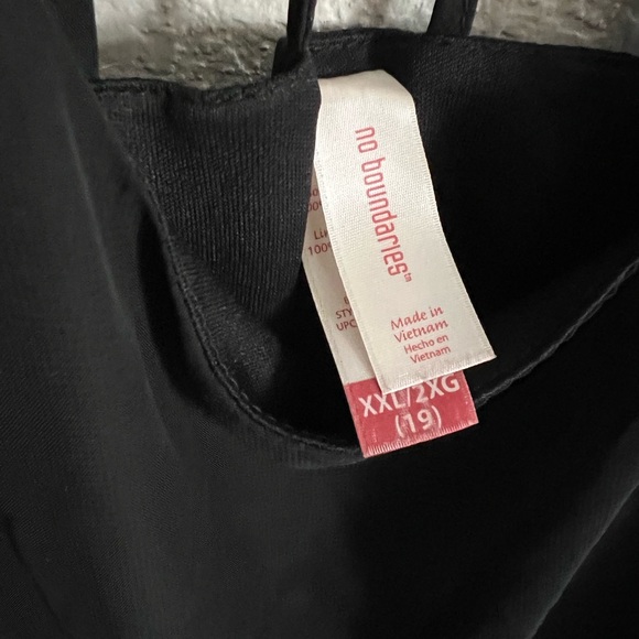 No Boundaries Womens Dress Sleeveless Size XXL black - Picture 3 of 4